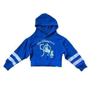 Mickey & Minnie Mouse Pullover Hoodie for Kids- Walt Disney World 50th Anniv.